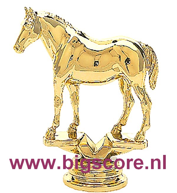 Paard Kwart/Pony Figuur 701 Goud